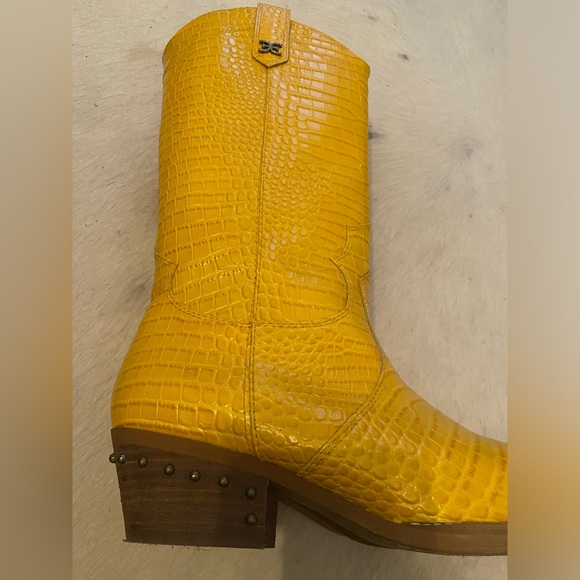 Sam Edelman Crocodile Boots - Picture 2 of 3